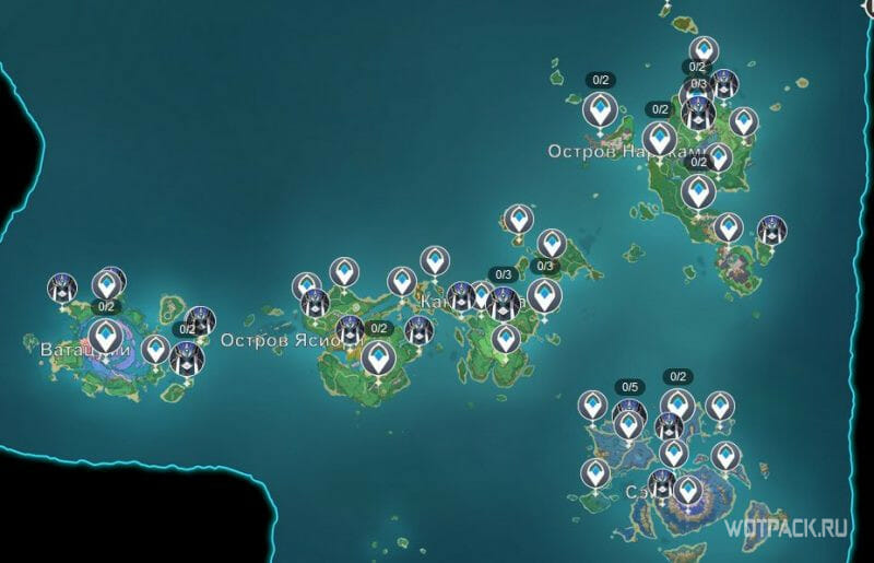 дева фатуи на карте инадзумы