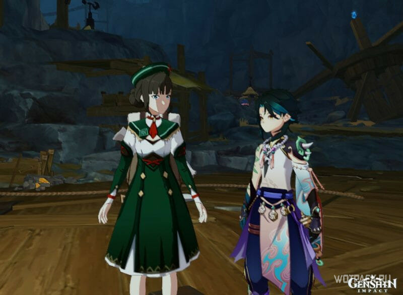 Первая встреча с миазмами в Genshin Impact