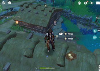 Маршрут фарма яиц на острове Наруками