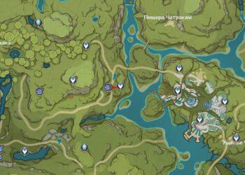 Гриб руккхашава в Ванаране в Genshin Impact