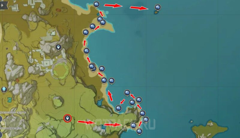 Звездные ракушки на юго-востоке долины Гуйли (маршрут 2)